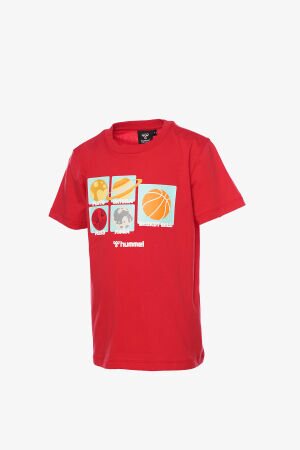 Hummel Hmldraco Çocuk Kırmızı T-Shirt 911795-3658 - 2
