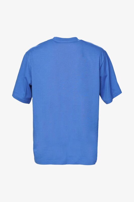 Hummel Hmljavon Oversize Erkek Mavi T-Shirt 911806-7788 - 4