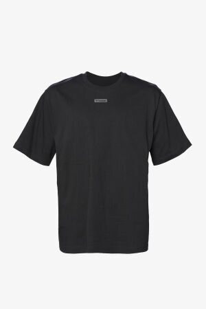 Hummel Hmljavon Oversize Erkek Siyah T-Shirt 911806-2001 - 1