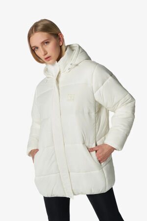 Hummel Hmlmorella Zip Coat Kadın Beyaz Mont 940207-9003 - 1