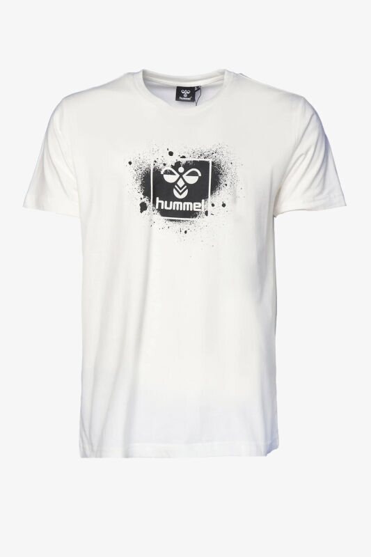 Hummel Hmlrowan S/S Erkek Beyaz T-Shirt 911748-9003 - 1