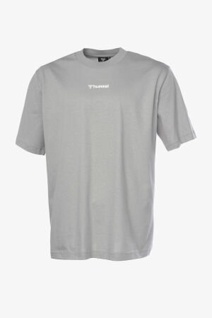 Hummel Hmlsean Oversize Erkek Gri T-Shirt 911856-2521 - 1