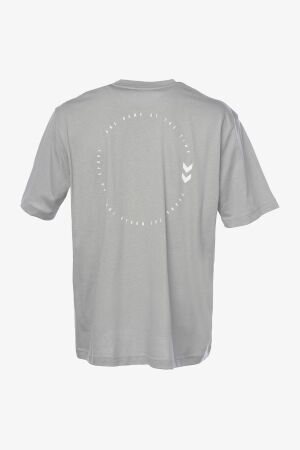 Hummel Hmlsean Oversize Erkek Gri T-Shirt 911856-2521 - 4
