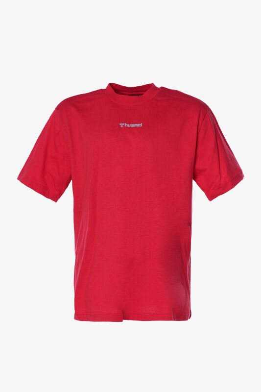Hummel Hmlsean Oversize Erkek Kırmızı T-Shirt 911856-3658 - 1