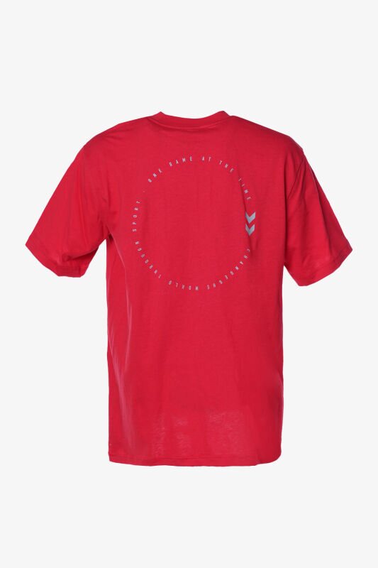 Hummel Hmlsean Oversize Erkek Kırmızı T-Shirt 911856-3658 - 4