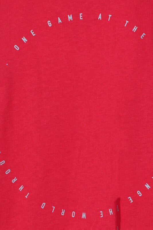 Hummel Hmlsean Oversize Erkek Kırmızı T-Shirt 911856-3658 - 3