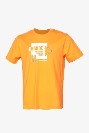 Hummel Hmlseverus Erkek Turuncu T-Shirt 911857-2522 - 2
