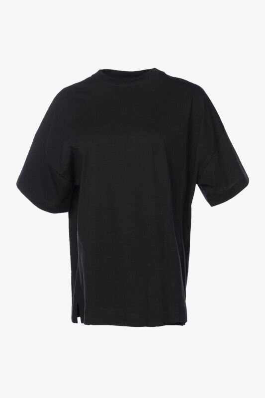 Hummel Hmlshura Oversize Kadın Siyah T-Shirt 911858-2001 - 2