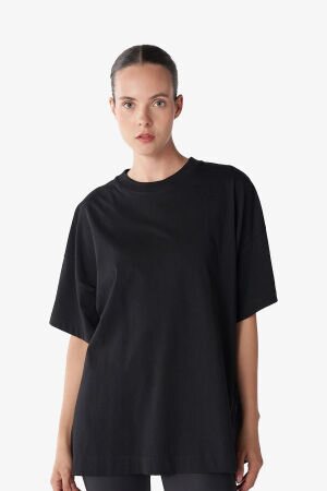 Hummel Hmlshura Oversize Kadın Siyah T-Shirt 911858-2001 