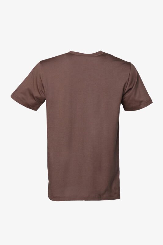 Hummel Hmlstuart S/S Erkek Kahverengi T-Shirt 911755-9858 - 2