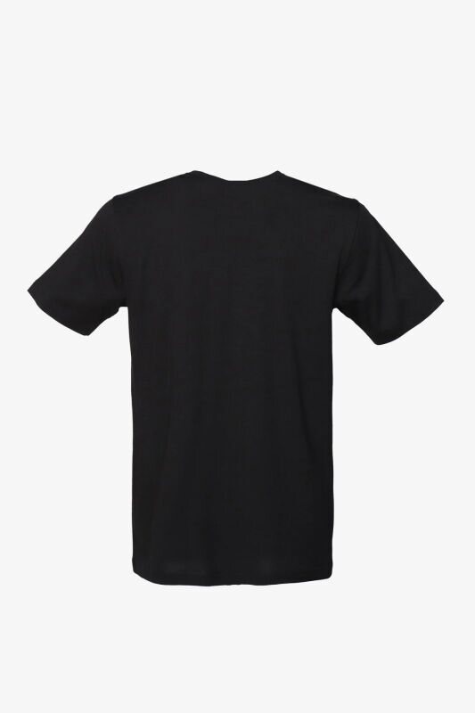 Hummel Hmlstuart S/S Erkek Siyah T-Shirt 911755-2001 - 5