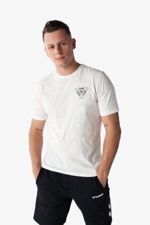 Hummel Hmlt-ic ico Regular Messmer Erkek Beyaz T-Shirt 911864-9003 
