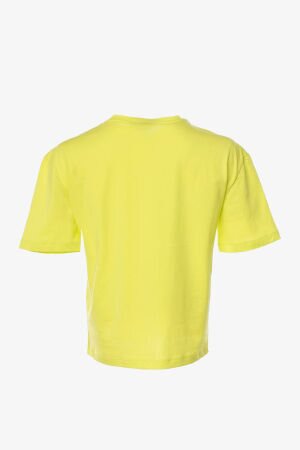 Hummel Hmlt-ic icona Boxy Unity Kadın Sarı T-Shirt 911866-6102 - 3