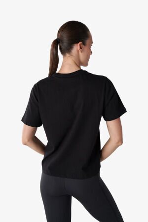 Hummel Hmlt-ic icona Regular Kadın Siyah T-Shirt 911867-2001 - 4