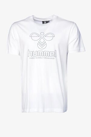 Hummel Hmlt-icons Graphic Erkek Beyaz T-Shirt 911757-9001 - 3