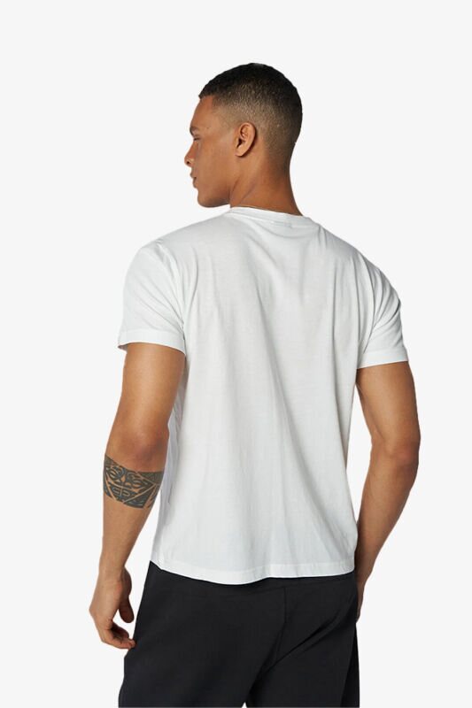 Hummel Hmlt-icons Graphic Erkek Beyaz T-Shirt 911757-9001 - 2