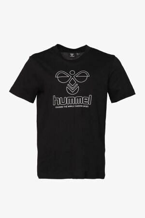 Hummel Hmlt-icons Graphic Erkek Siyah T-Shirt 911757-2042 - 1
