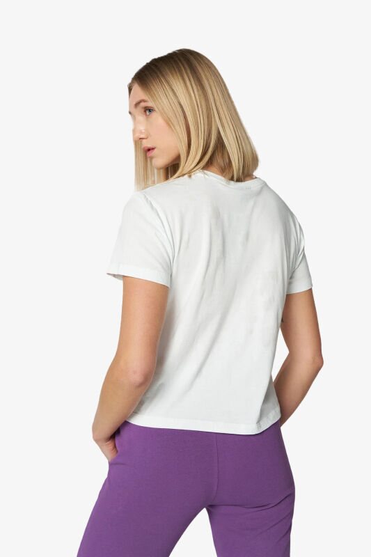 Hummel Hmlt-icons Kadın Beyaz T-Shirt 911759-9001 - 5