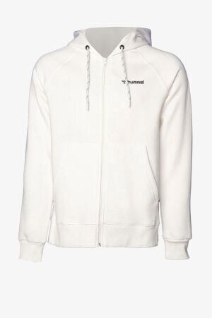 Hummel Hmlwesley Zip Hoodie Erkek Beyaz Sweatshirt 921739-9003 - 2