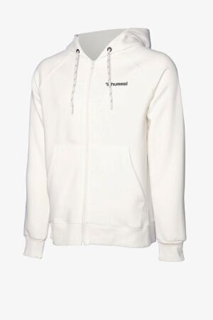 Hummel Hmlwesley Zip Hoodie Erkek Beyaz Sweatshirt 921739-9003 - 3
