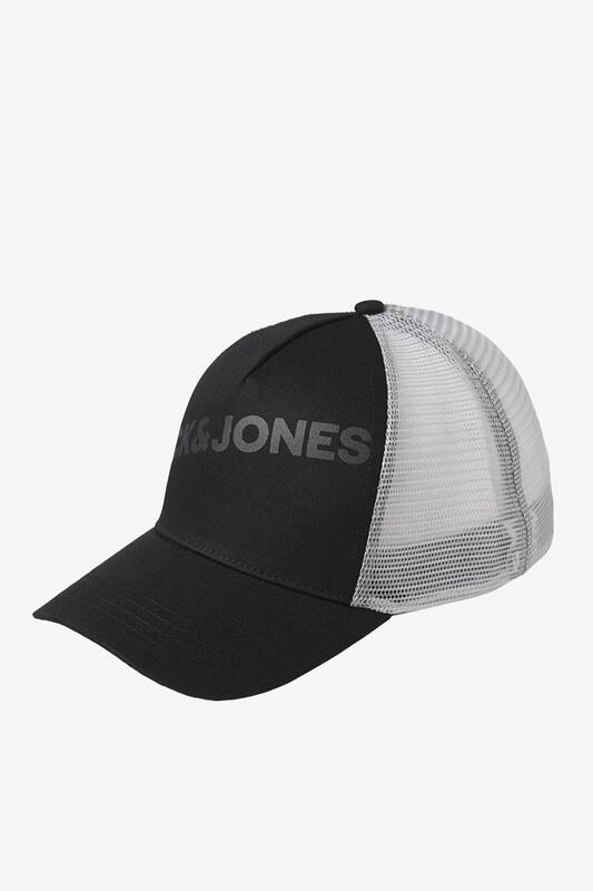 Jack & Jones Jachudson Owen Trucker Cap Siyah Erkek Şapka 12228973-Black - 2