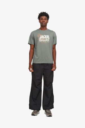 Jack & Jones Jcomap Logo Erkek Yeşil T-Shirt 12252376-AgaveGreen 