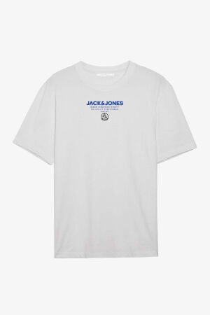 Jack & Jones Jcotypo Erkek Beyaz T-Shirt 12256163-White 