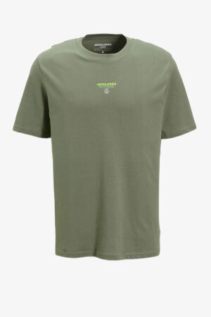 Jack & Jones Jcotypo Erkek Yeşil T-Shirt 12256163-AgaveGreen 