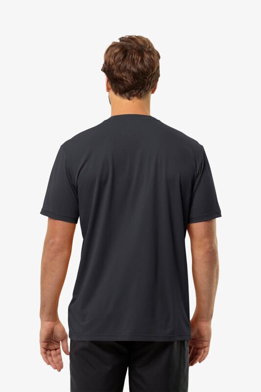 Jack Wolfskin Delgamı S/S M Erkek Siyah T-Shirt 1809811TR-6000 - 3
