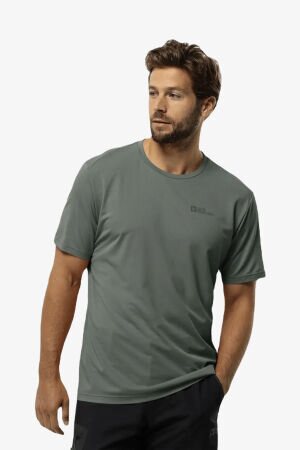 Jack Wolfskin Delgamı S/S M Erkek Yeşil T-Shirt 1809811TR-4311 - 1