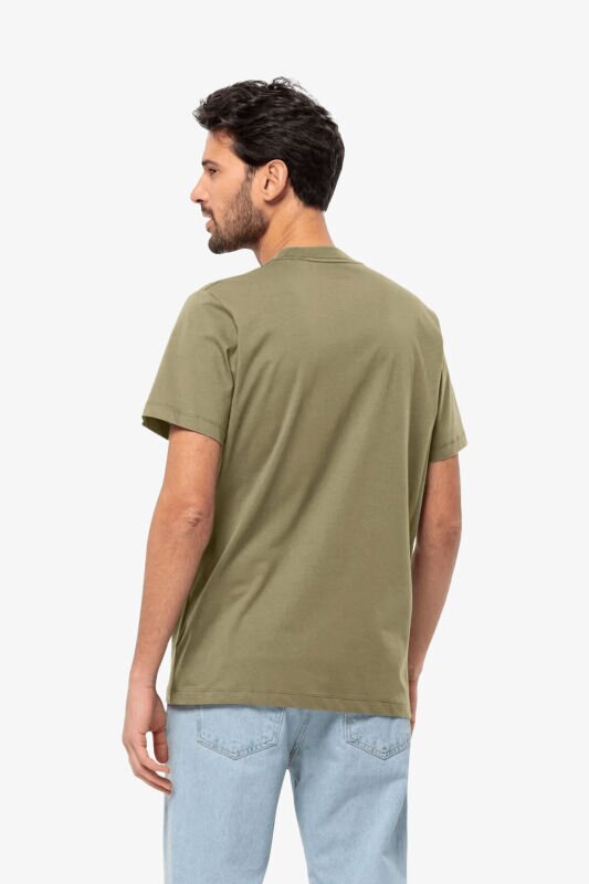 Jack Wolfskin Essentıal T M Erkek Yeşil T-Shirt 1808382TR-4511 - 2