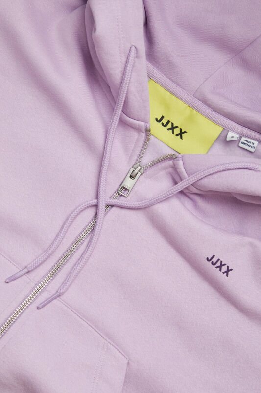 JJXX Jxabbie Kadin Mor Sweatshirt 12219609-Lilacbreeze - 4
