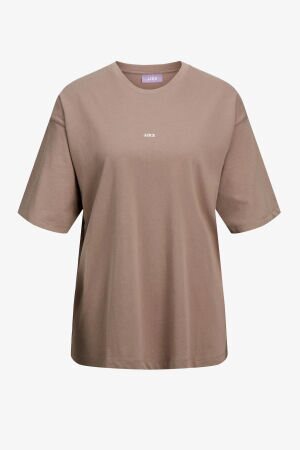JJXX Jxandrea Kadın Kahverengi T-Shirt 12205777-Brindle - 3