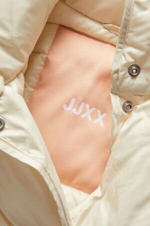JJXX Jxcora Quilted Kadın Beyaz Mont 12237579-White - 3
