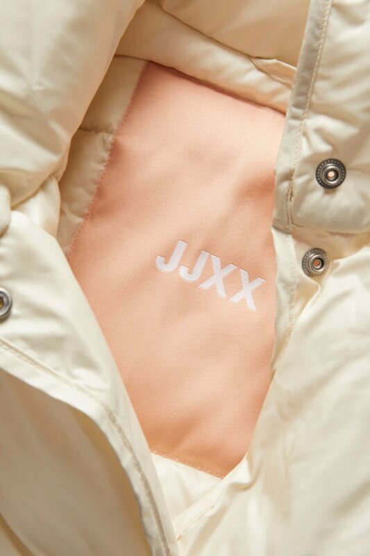 JJXX Jxcora Quilted Kadın Beyaz Mont 12237579-White - 3