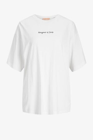 JJXX Jxembery Loose Ss Kadın Beyaz T-Shirt 12256032-BrightWhite - 1