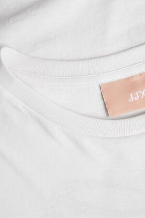 JJXX Jxembery Loose Ss Kadın Beyaz T-Shirt 12256032-BrightWhite - 4