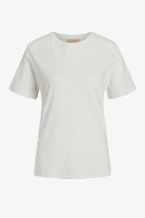JJXX Jxisla Kadın Beyaz T-Shirt 12255352-BlancdeBlanc - 3
