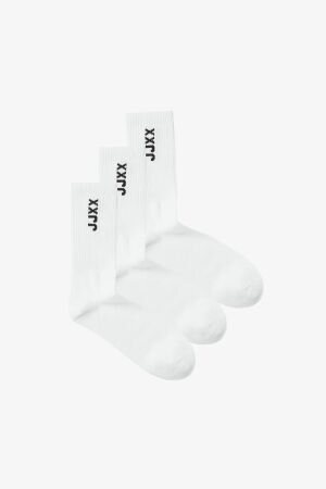 JJXX Jxmoreno Socks Acc 3-Pack Kadin Beyaz Çorap 12251644-White 