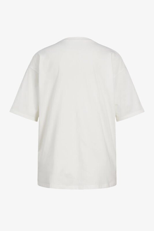 JJXX Jxpaige Kadın Beyaz T-Shirt 12252311-BlancdeBlanc - 7
