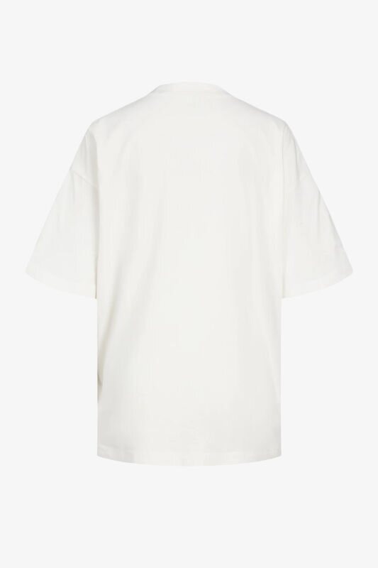 JJXX Jxvalerıa Oversize Kadın Beyaz T-Shirt 12252007-BlancdeBlanc - 6