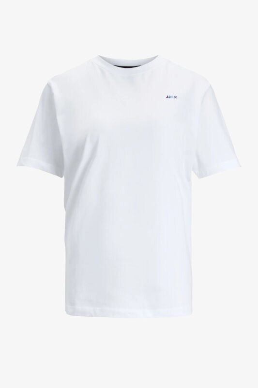 JJXX Jxanna Reg Ss Every Emb Tee Jrs Kadın Beyaz T-Shirt 12236267-White - 3