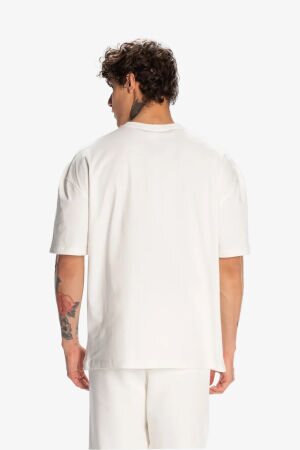 Kappa Authentic Dan Erkek Beyaz T-Shirt 371S89W-001 - 2