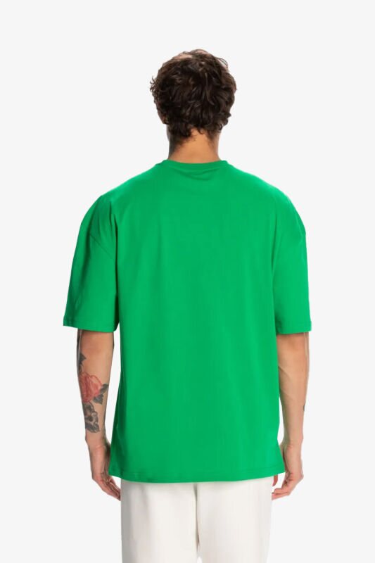 Kappa Authentic Dan Erkek Yeşil T-Shirt 371S89W-D16 - 3
