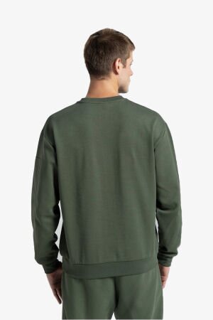Kappa Authentic Karan Erkek Yeşil Sweatshirt 361L21W-D16 - 2