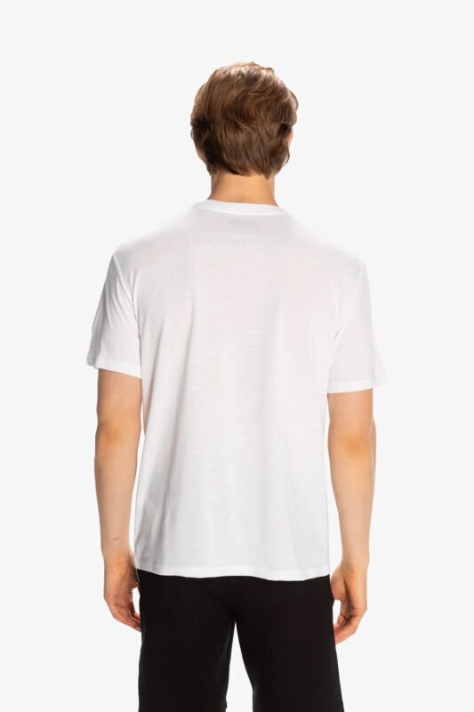 Kappa Logo Brian Erkek Beyaz T-Shirt 321W4GW-001 - 2