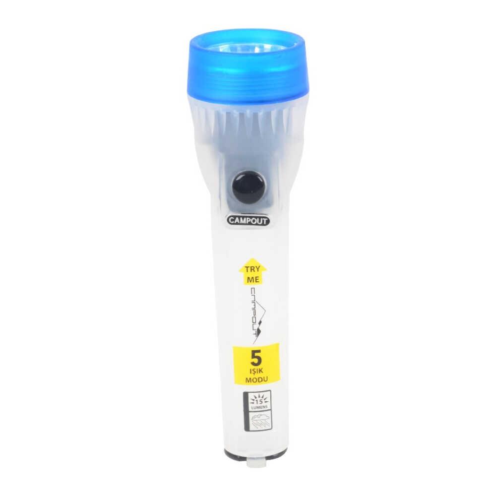 Campout Led El Feneri Flaşör Mix Unisex Kamp Malzemesi Ng 182