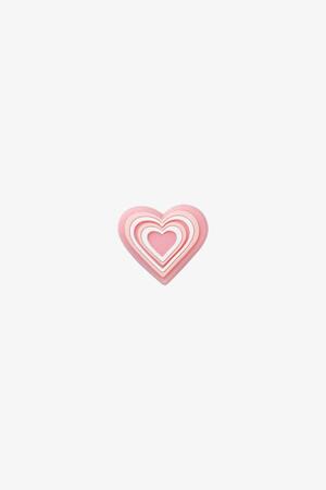Jibbitz LED Pink Heart Unisex Terlik Süsü 10010195 - 1
