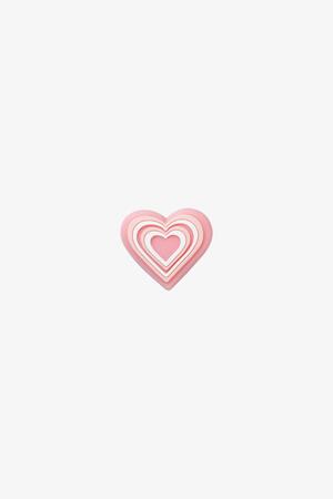Jibbitz LED Pink Heart Unisex Terlik Süsü 10010195 - 2