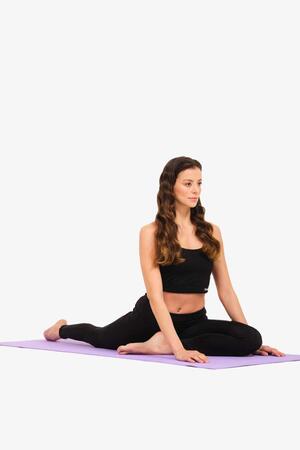 Athletic Zone Luksour Yoga Mat Mor Unisex Mat YPU303 - 5